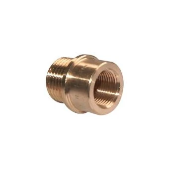 Viega brons ronde verloop mof FM 3/4 x 1/2 320423