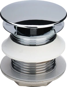 Viega 433703 Viega Eleganta afvoerplug 5/4 x 50 mm - chroom - voor wastafel zonder overloop