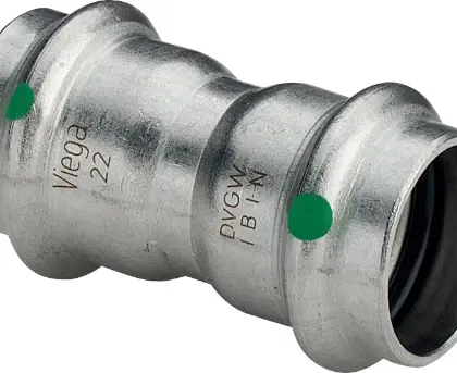 Viega 436193 Viega Sanpress Inox mof FF 35 x 35 mm