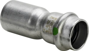 Viega 436278 Viega Sanpress Inox verloop reductie MF 28 x 22 mm