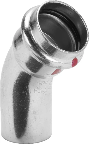 Viega Prestabo staal verzinkt inschuif bocht 45° MF 42 x 42 mm 558383