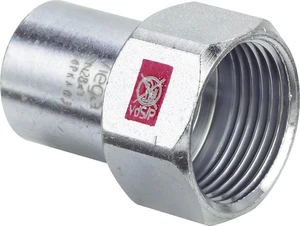 Viega 559144 Viega Prestabo staal verzinkt inschuif puntstuk MF 18 x 1/2 F