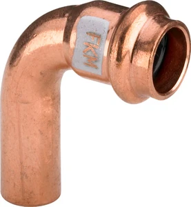 Viega 628253 Viega Profipress Solar inschuif bocht 90° MF 22 x 22 mm