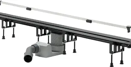 Viega 704353 Viega Advantix Vario douchegoot 300-1200 mm - RVS - inkortbaar - model 4965.20