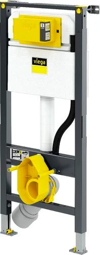 Viega Prevista Dry WC-element 3-6 l - 1120 x 500 mm - met bevestingset - PP-bocht met reductie 798772
