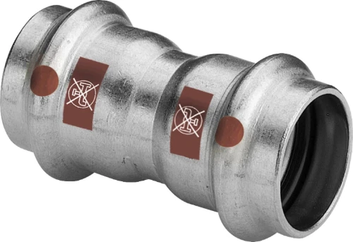 Viega 809003 Viega Temponox inox mof FF 28 x 28 mm - niet geschikt voor drinkwater