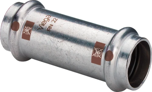 Viega Temponox inox schuifmof FF 42 x 42 mm - niet geschikt voor drinkwater 809256
