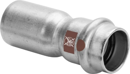 Viega 809355 Viega Temponox inox verloop reductie MF 22 x 15 mm - niet geschikt voor drinkwater