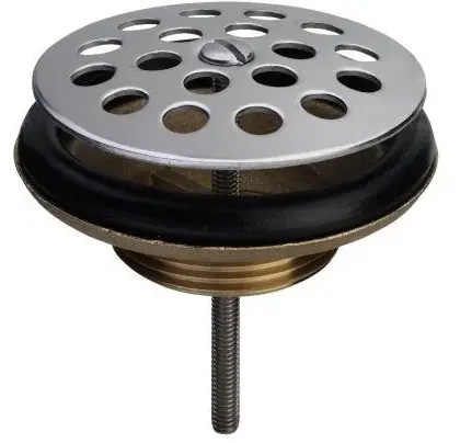Viega Afvoerplug spec 1 1/2 x 80 chroomnikkelstaal model 7121 viega 107673