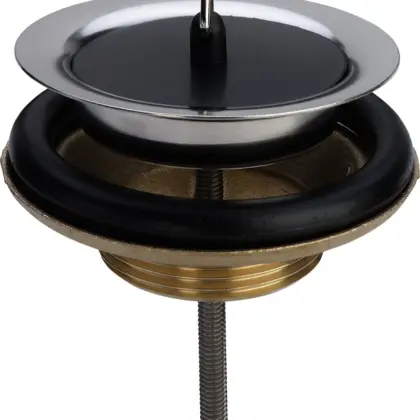 Viega Afvoerplug spec. 1 1/2 x 80 messing/blank model 7122 viega 103385
