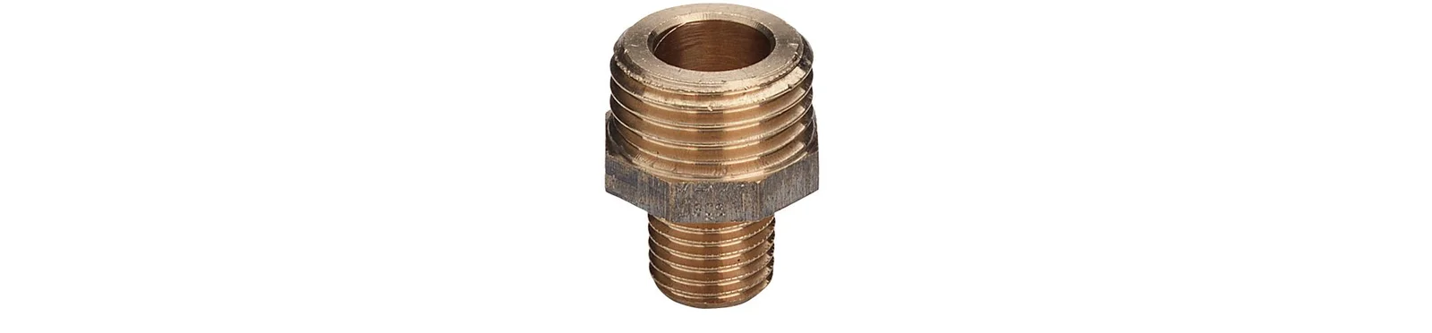 Viega Draadovergangsstuk brons 3/4" M  x  1" M Viega 3247 446840
