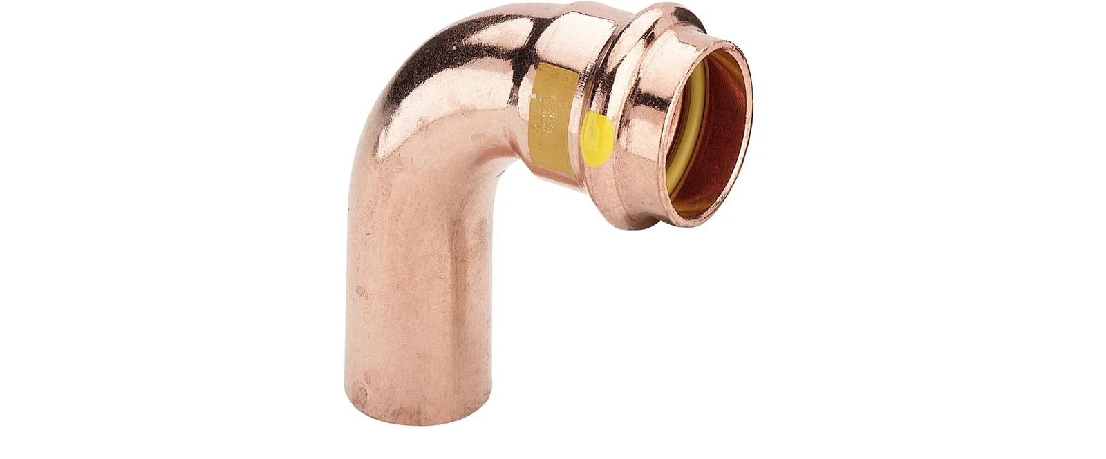Viega Persinsteekbocht koper 22mm MF 90° gas Viega Profipress G Koper 2616.1 345556