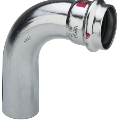 Viega Persinsteekbocht staal 22mm MF 90° verwarming Viega Prestabo 1116.1 558215