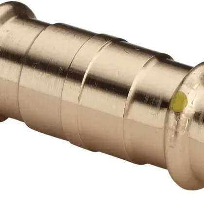 Viega Persschuifmof brons 22mm FF gas Viega Profipress G Koper 2615.5 394189
