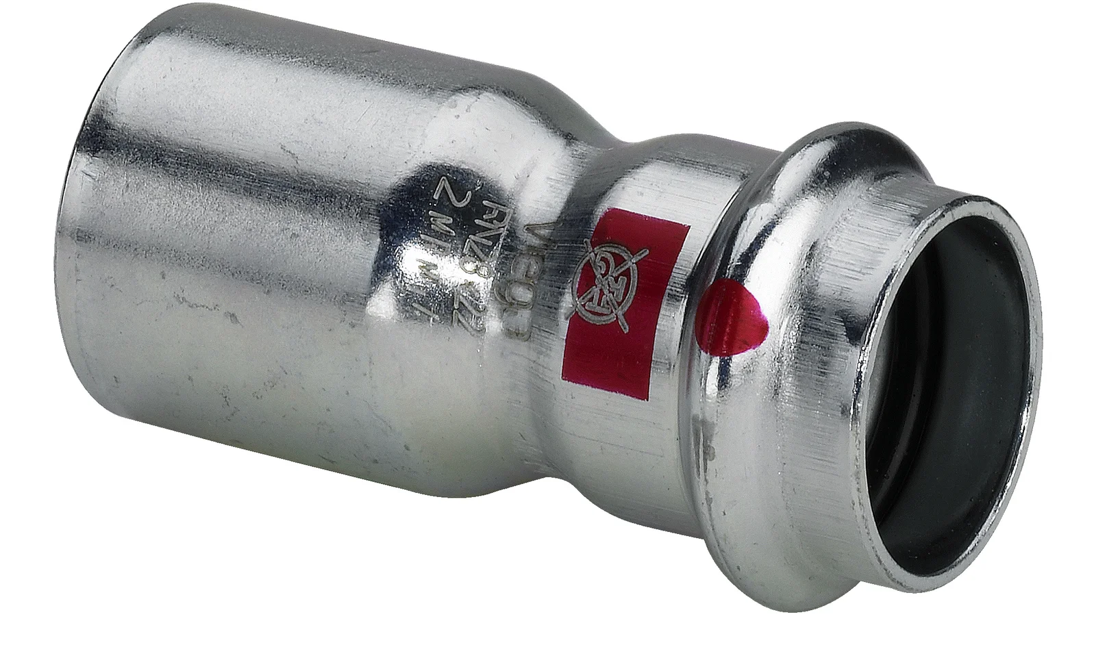 Viega Persverloopstuk staal 28x15mm MF verwarming Viega Prestabo 1115.1 558529