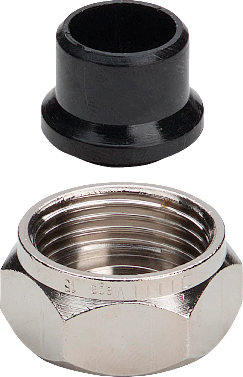 Viega 2-delige insteekkoppeling Viega Profipress Koper 15mm  - 3/4" 94385.1 105358