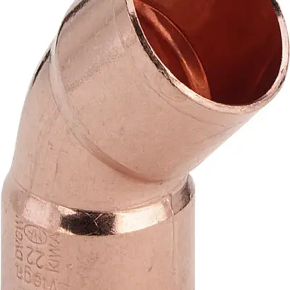 Viega Bocht 45gr 64