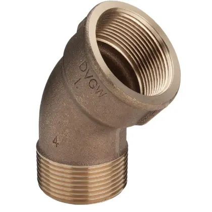 Viega Knie 45gr brons 3/4 MF viega model 3121 264185