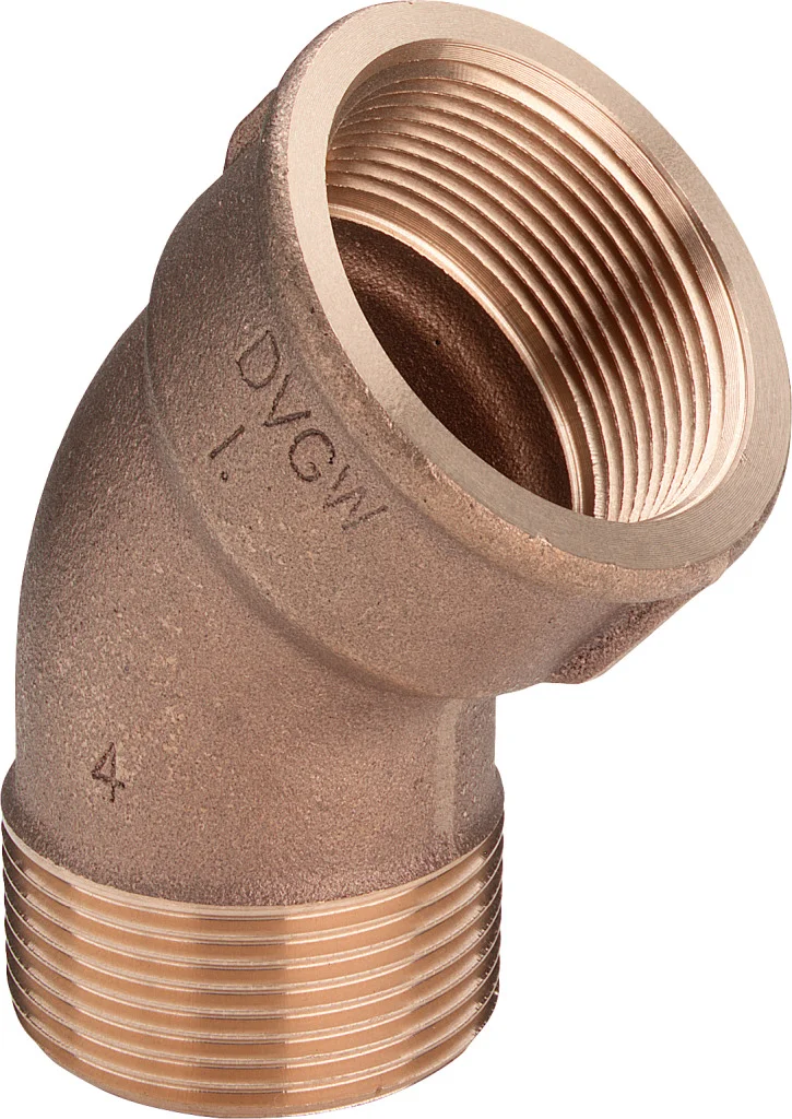 Viega Knie 45gr brons 1/2 MF viega model 3121 264208