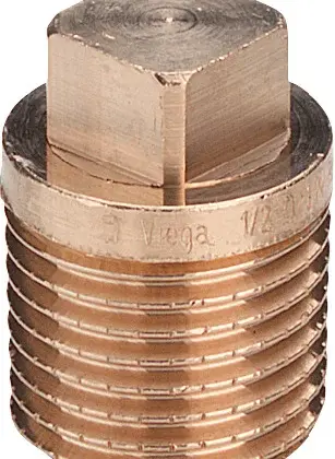 Viega Draadstop brons zonder buitenrand 5/4" M Viega 3291 268237
