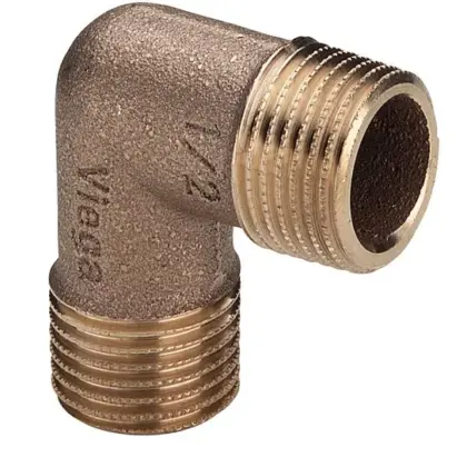 Viega Knie 90gr 1 brons / blank viega model 3091 317997