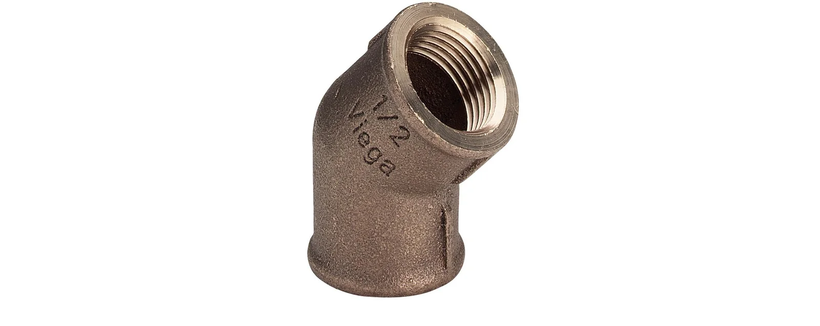 Viega Knie 45gr brons 3/4 FF viega model 3120 320645