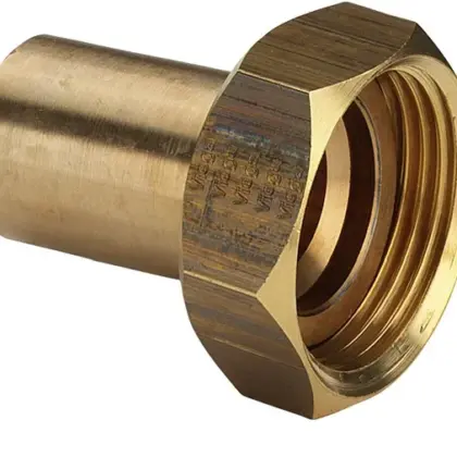 Viega 2-delige insteekkoppeling Viega Profipress Koper 28mm  - 5/4" 2264 338534