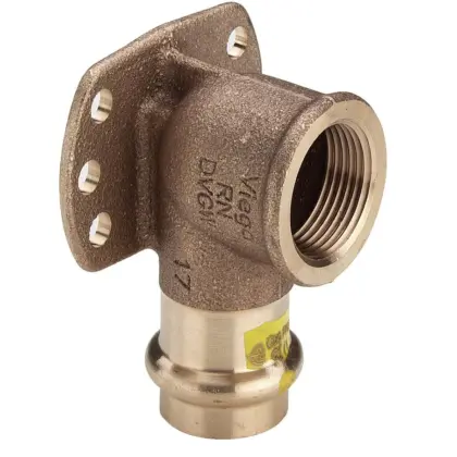 Viega Muurplaat Viega Profipress G Koper brons haaks 2625.5 346690