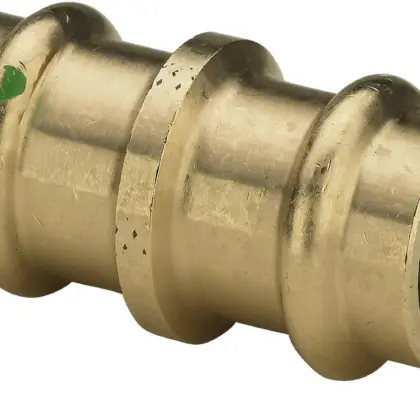 Viega Persverloopmof brons 18x16mm FF (drink)water Viega Sanpress 2215.2NC 363444