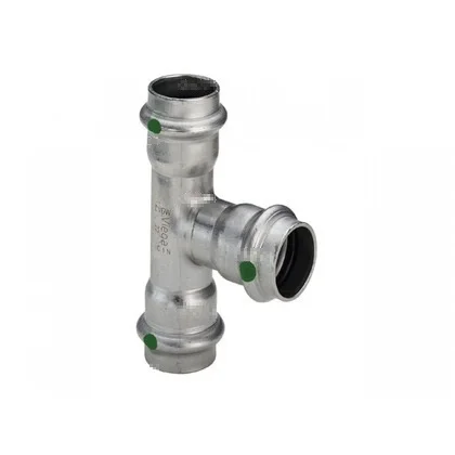 Viega Pers-T inox 42mm FFF (drink)water Viega Sanpress Inox 2318 435905