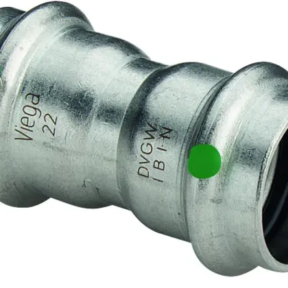 Viega Persmof inox 22mm FF (drink)water Viega Sanpress Inox 2315 436179
