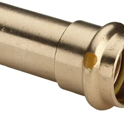 Viega Insteek overgangsstuk brons 12x12 pers gas Viega Profipress G Koper 2613 443153