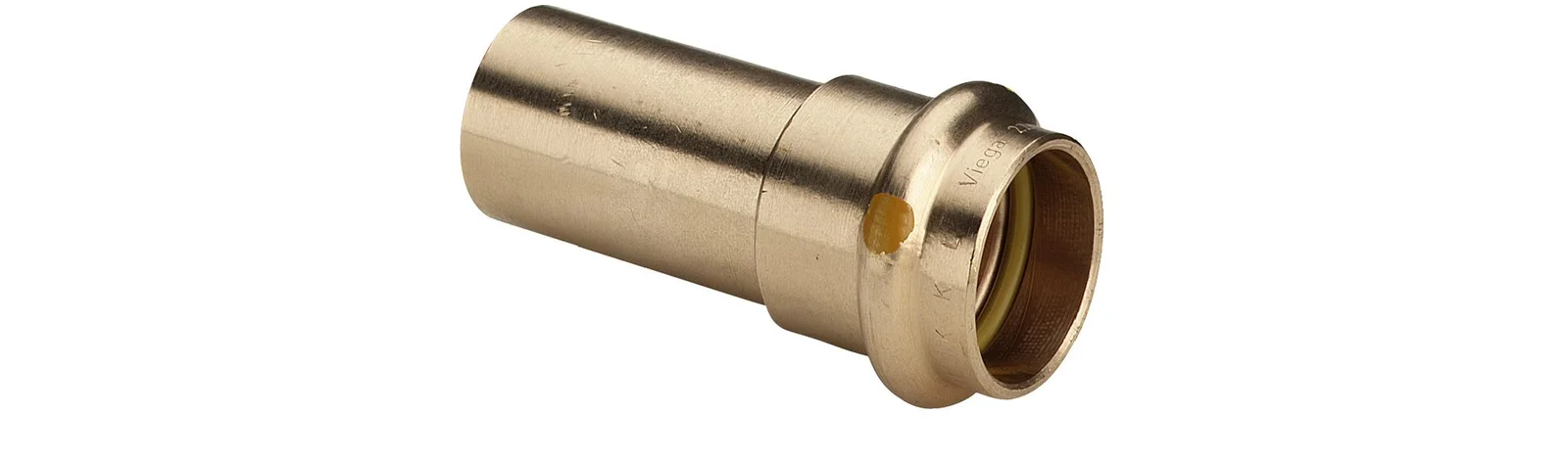 Viega Insteek overgangsstuk brons 12x12 pers gas Viega Profipress G Koper 2613 443153