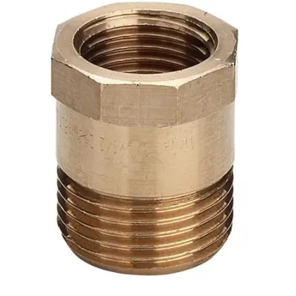 Viega Draadovergangsstuk brons 1/2" F x 3/4" M Viega 3244 446734
