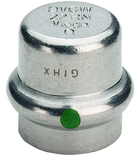 Viega Perskap inox 18mm F (drink)water Viega Sanpress Inox 2356 452865
