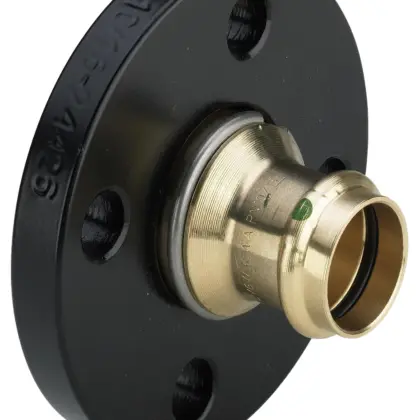 Viega Persflensovergang brons DN25 x 28mm (drink)water PN10/16 Viega Profipress Koper 2259.5 479855