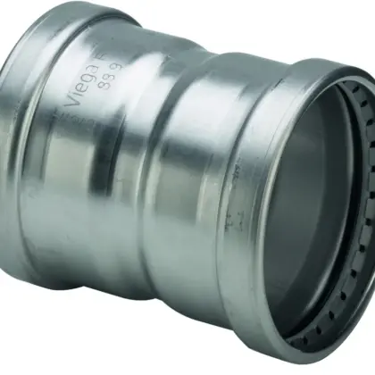 Viega Persmof inox 108mm FF (drink)water Viega Sanpress Inox 2315XL 482824