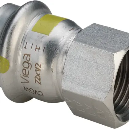 Viega Persovergangsstuk inox 54mm x 2" M gas Viega Sanpress Inox G 0212 486945