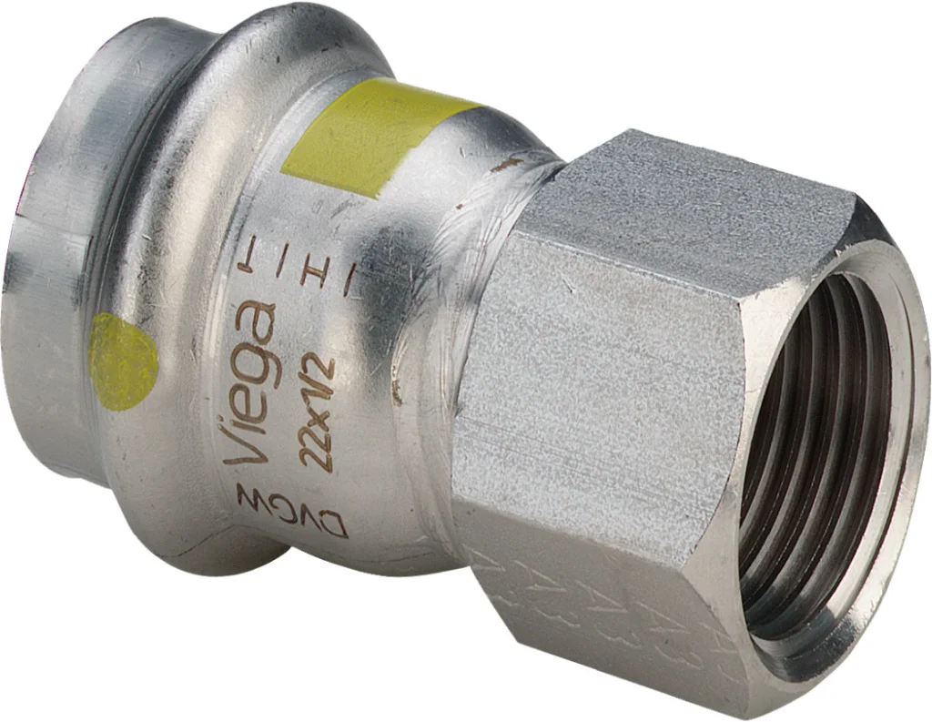Viega Persovergangsstuk inox 54mm x 2" M gas Viega Sanpress Inox G 0212 486945