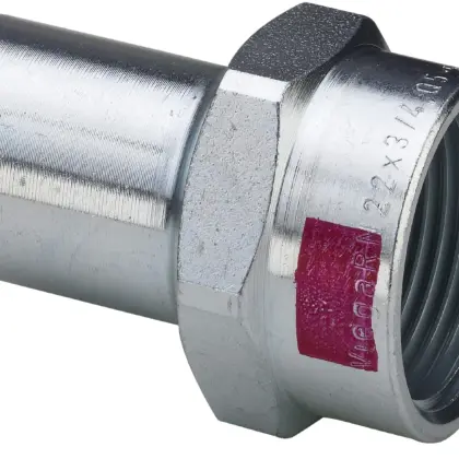 Viega Insteek overgangsstuk staal 18x3/4" MF verwarming Viega Prestabo 1112.1 559151