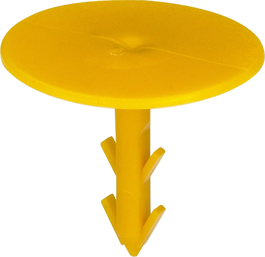 Viega Schotelpluggen kunststof / geel fonterra viega model 1480 569037