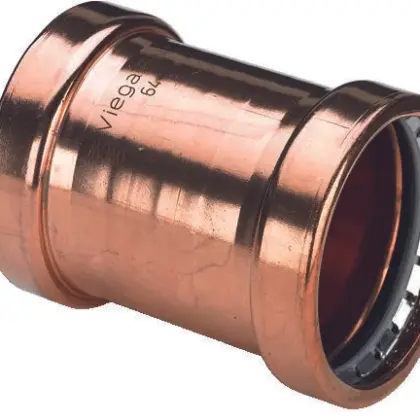 Viega Persschuifmof koper 64mm FF (drink)water Viega Profipress Koper 2415.5XL 577650