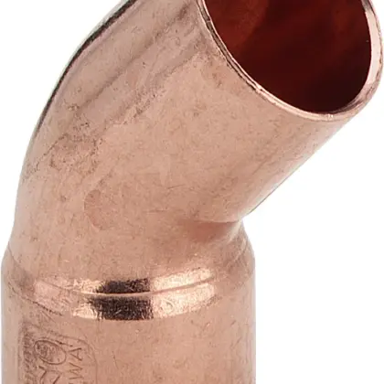 Viega Soldeerinsteekbocht 80mm MF 45° Viega 95040 594244