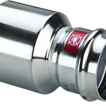 Viega Persverloopmof staal 88.9x54mm FF verwarming Viega Prestabo 1151.1XL 598136