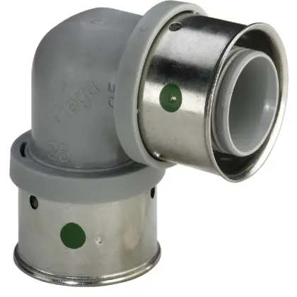 Viega Persknie kunststof 20/2.3mm FF 90° (drink)water Viega Pexfit Pro 4716 608637
