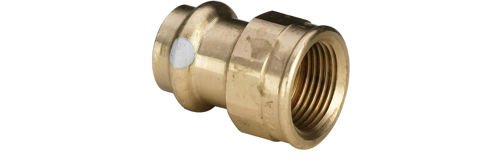Viega Persovergangsstuk brons 12mm x 3/8" F solar Viega Profipress S Koper 4512 628857