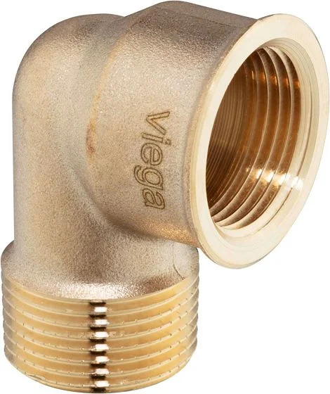 Viega Draadknie silicium brons 3" MF Viega Sanpress Siliciumbrons  3092 650704