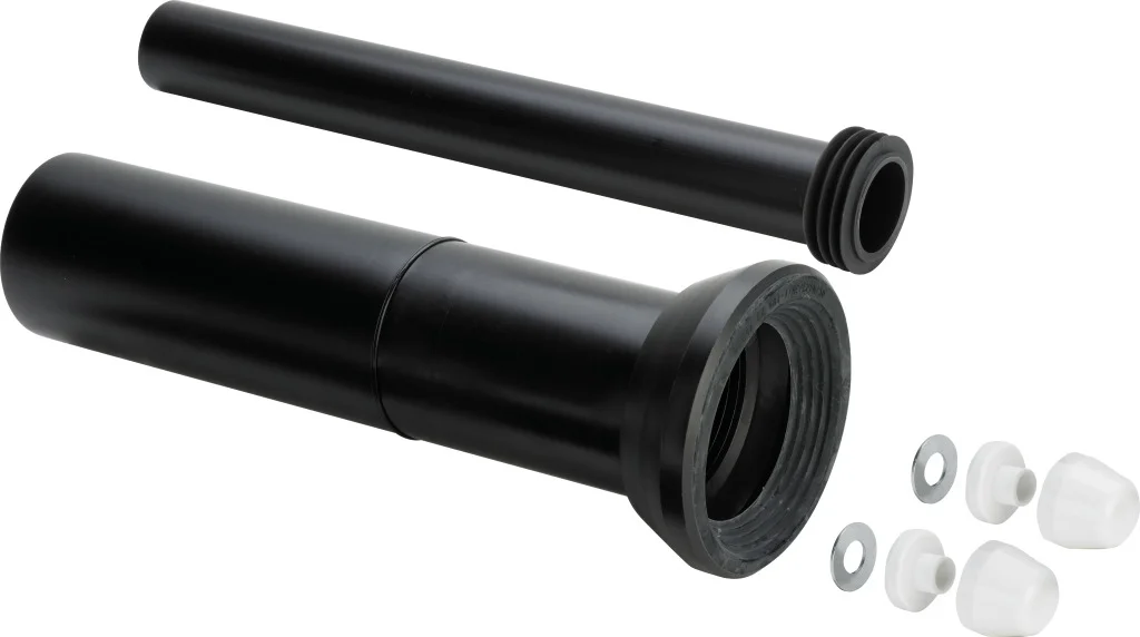 Viega WC-aansluitset DN90 x 400 kunststof / zwart viega model 3817.819 654474