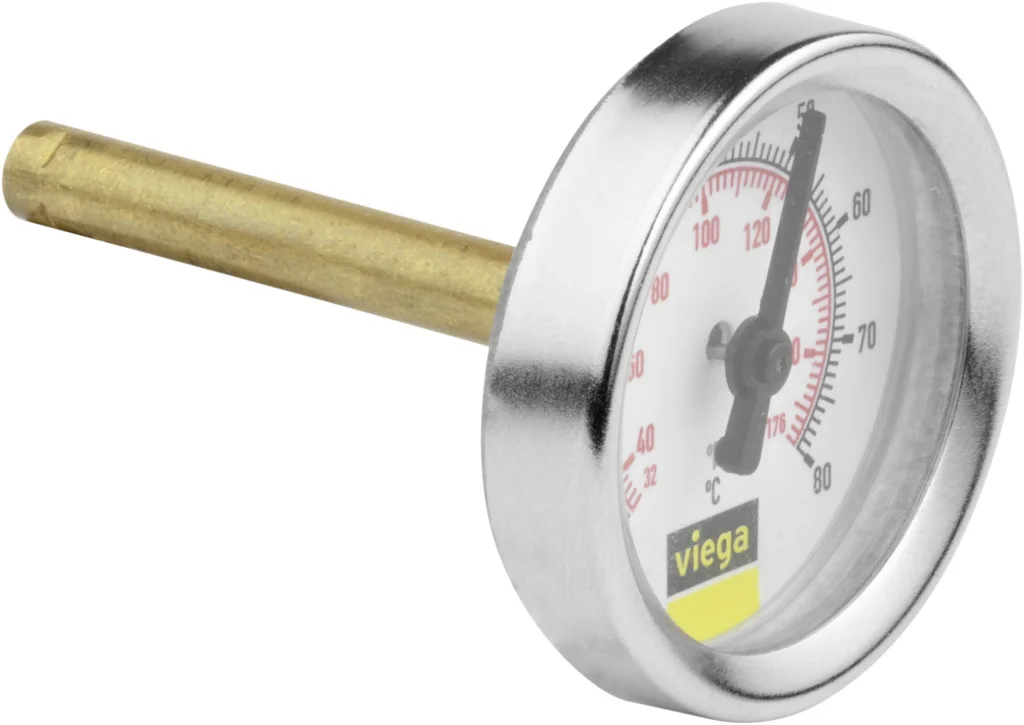 Viega Easytop thermometer 0-80grC Megapress model 10266 686116