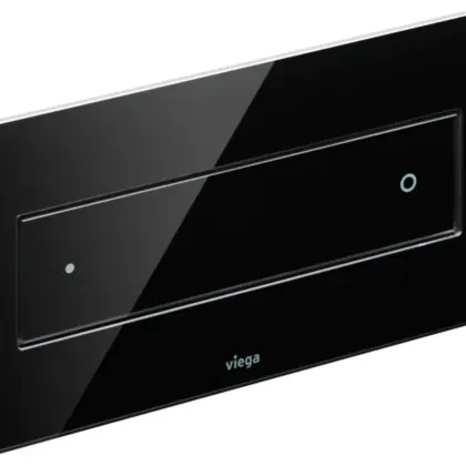Viega Bedieningsplaat Visign for Style12 glas zwart viega model 83321 687861
